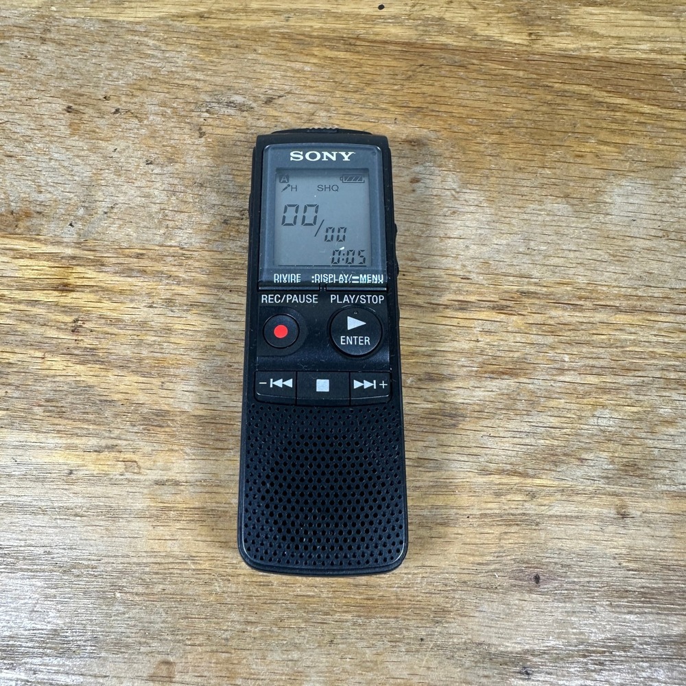 Sony ICD-PX720 digital voice recorder Handheld Black Recorder